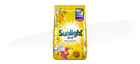 Sunlight 2 in 1 Hand Washing Powder Spring Sensations 2kg